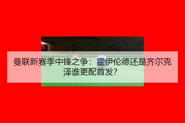 曼联新赛季中锋之争：霍伊伦德还是齐尔克泽谁更配首发？
